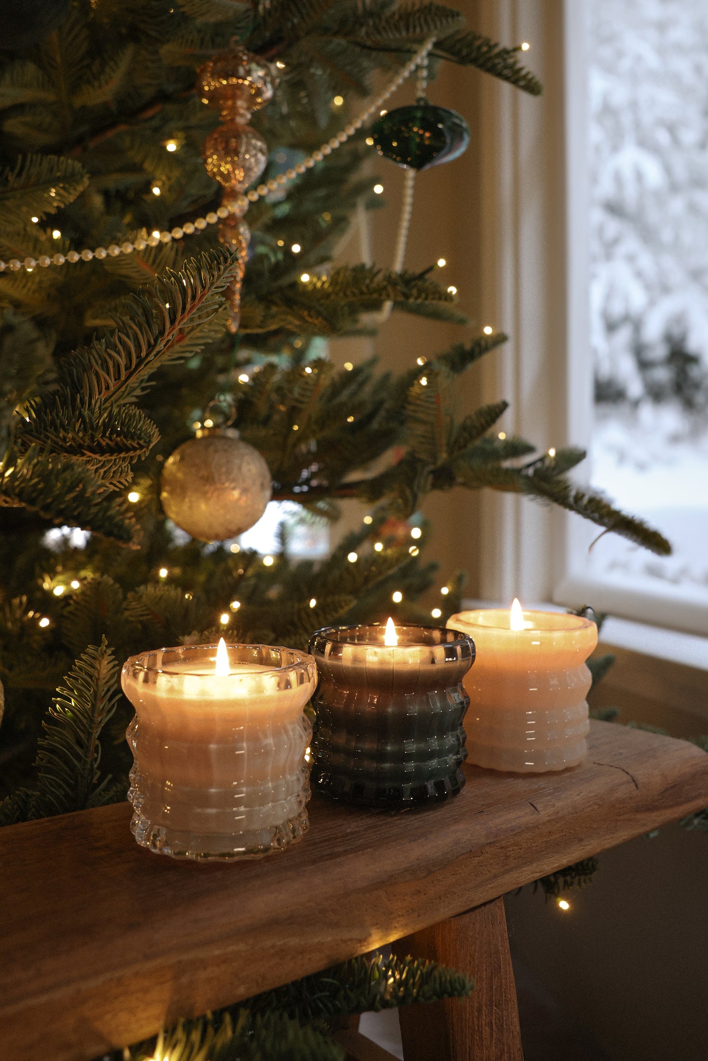 HOLIDAY CANDLE TRIO | 4oz Non-Toxic Candle Set